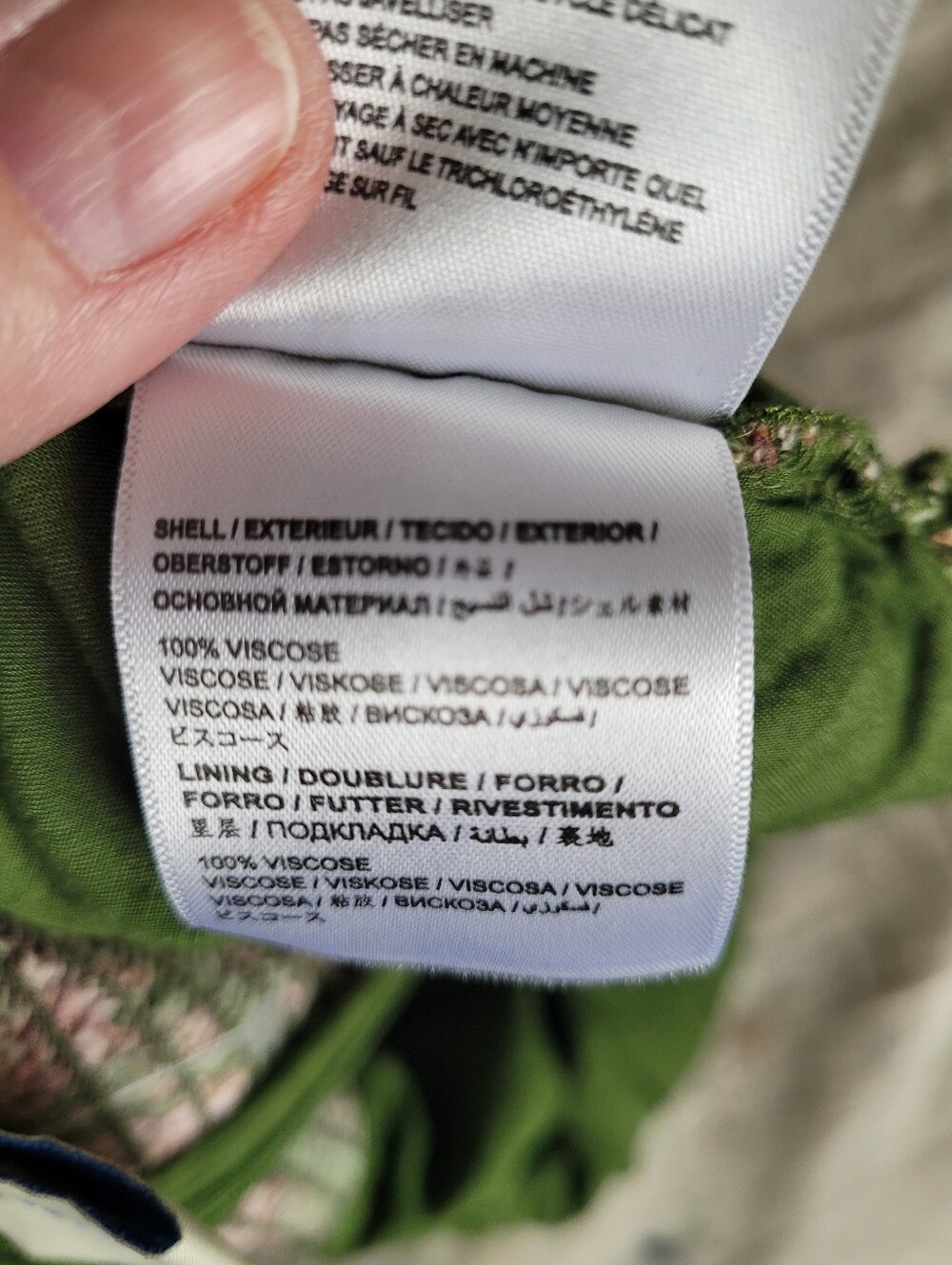 Farm Rio Boho Style Cropped Top - Picture 6 of 6